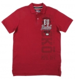 Ecko Unltd. Trade Mark Numeral Mens Polo Shirt (Crimson Red, Medium)