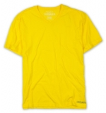 Marc Ecko Mens Plain V-Neck Basic Tee T-Shirt - lemnchrome -