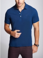 GUESS Men's Classic Pique Polo, INK (XS)