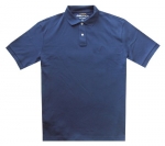 Nautica Men Classic Fit Solid Interlock Polo T-Shirt (XS, Navy)