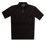 Nautica Men Classic Fit Interlock Polo T-Shirt (XS, Black)