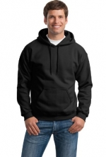 Gildan - Heavy Blend Hooded Sweatshirt-S (Black)