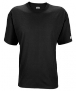 Russell Athletic Men's Basic T-Shirt, Black, XXXX-Large