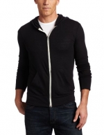 Alternative Men's Zip Hoodie Shirt, Black, 2X