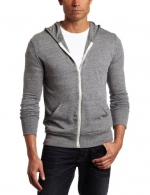 Alternative Men's Zip Hoodie Shirt, Grey, 2X