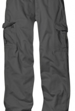 Dickies Men's Skinny Straight Fit Work Pant, Charcoal, 28x30