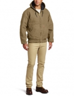 Carhartt Men's Sandstone Duck Active Jacket - Quilted Flannel Lined J130,  Cottonwood,  2X