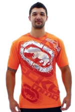 Ecko Unltd. MMA Turbo Men's T-Shirt Tee Shirt Orange Size S