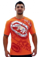 Ecko Unltd. MMA Turbo Men's T-Shirt Tee Shirt Orange Size L