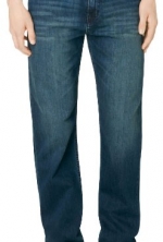 Calvin Klein Mens Relaxed Straight Leg Jeans 30W x 30L Indigenous blue