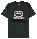 Ecko Unltd. Mens Vandal Drip Graphic T-Shirt Charc S