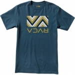 RVCA Pattern Box T- Shirt - Short-Sleeve - Men's Midnight, S