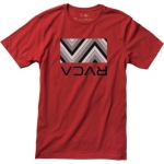 RVCA Pattern Box T- Shirt - Short-Sleeve - Men's Red, S