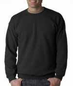 Gildan 18000 Unisex Heavy Blend Crewneck Sweatshirt,Small,Black