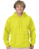 Hanes Men`s ComfortBlendÂ® EcoSmartÂ® Pullover Hoodie Sweatshirt, 3X-Safety Green