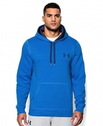 Under Armour Men's UA Rival Hoodie Small BLUE JET