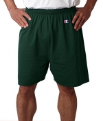 Champion Mens Cotton 6 Gym Shorts -Dark Green-Small-1PK