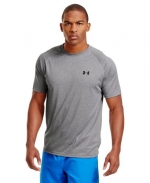 Under Armour Men's UA Tech™ Short Sleeve T-Shirt Extra Small True Gray Heather