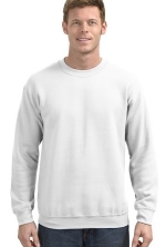 Gildan Heavy Blend Crewneck Sweatshirt, White, 4XL