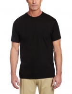 Hanes Men's Classics X-Temp Crew Neck Soft Breathable T-shirt, Black, Medium