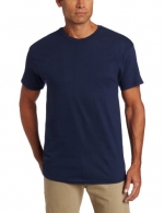 Hanes Men's Classics X-Temp Crew Neck Soft Breathable T-shirt, Navy, Small