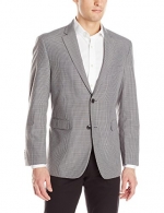 Tommy Hilfiger Men's PV Sport Coat Mini Check, Grey, 42 Short