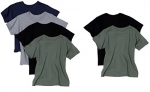 Hanes Men's ComfortSoft Tagless Dyed T-Shirts, Assorted Colors, Pack of 6 - Medium