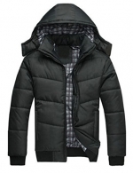New Fashion Men's Warm Hoodie Parka Winter Coat Outwear Down Jacket