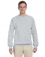 JERZEES - Crewneck Sweatshirt. 562M, SMALL, Birch