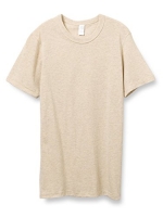 Alternative Mens Basic Eco-Jersey Crew T-Shirt X-Small Eco Stone Gray
