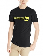 Quiksilver Men's Everyday Gothic T-Shirt, Black, Small