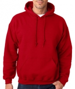 Gildan G18500 Heavy Blend Adult Unisex Hooded Sweatshirt S Cardinal Red