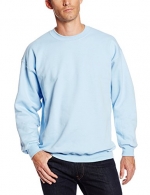 Hanes Men's Ultimate Heavyweight Fleece Sweatshirt, Light Blue, Small