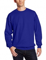 Hanes Men's Ultimate Heavyweight Fleece Sweatshirt, Deep Royal, Small