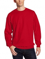Hanes Men's Ultimate Heavyweight Fleece Sweatshirt, Deep Red, Small