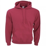 Gildan Heavy Blend Adult Unisex Hooded Sweatshirt / Hoodie (S) (Antique Cherry Red)