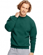 Hanes Men's ComfortBlend Crewneck Sweatshirt, Deep Forest, Small