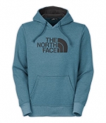 The North Face M Half Dome Hoodie (Small, Blue Coral Heather/Asphalt Grey)