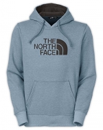 The North Face Men's Half Dome Hoodie Fade Denim Heather/Asphalt Grey Small