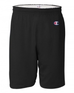 Champion 6.1 oz. Cotton Jersey Shorts - BLACK - S