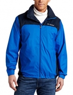 Columbia Men's Glennaker Lake Packable Rain Jacket, Blue Jay/Columbia Navy, Small