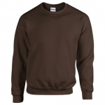 Gildan Heavy Blend Unisex Adult Crewneck Sweatshirt (S) (Dark Chocolate)