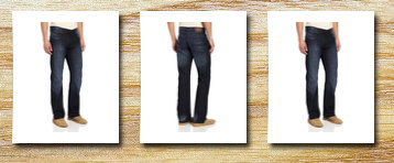 U.S. Polo Assn. men's boot cut jean, blue, 32x32