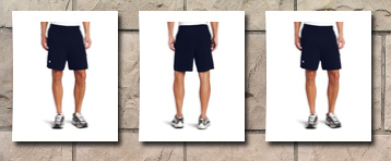 Russell Athletic men's pocket short, j. navy,